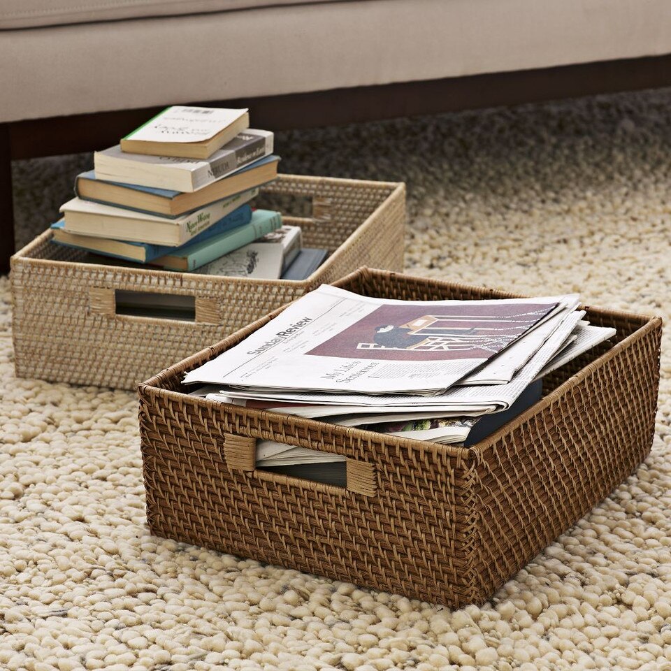 Modern Weave Harvest Baskets west elm Australia